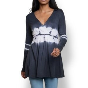 4/$20 Boston Proper Tie-Dye Hooded Dress